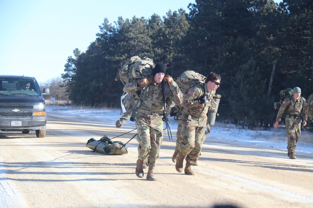 2025 ROTC Northern Warfare Challenge at Fort McCoy