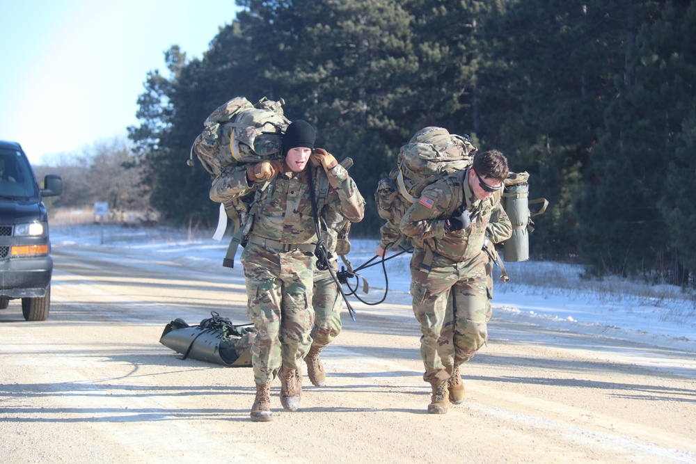 2025 ROTC Northern Warfare Challenge at Fort McCoy