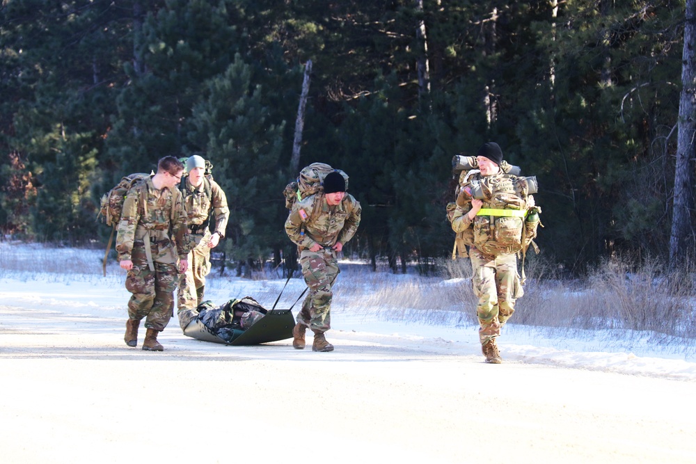2025 ROTC Northern Warfare Challenge at Fort McCoy
