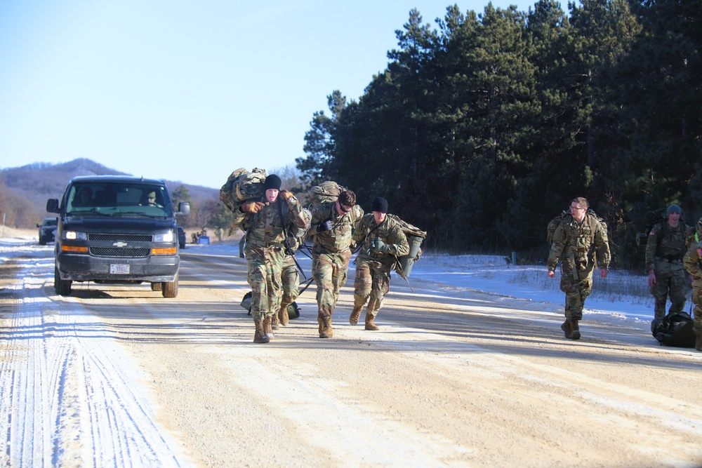 2025 ROTC Northern Warfare Challenge at Fort McCoy