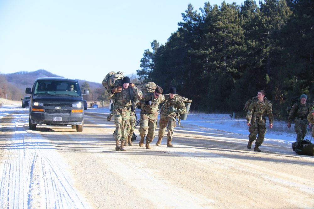 2025 ROTC Northern Warfare Challenge at Fort McCoy