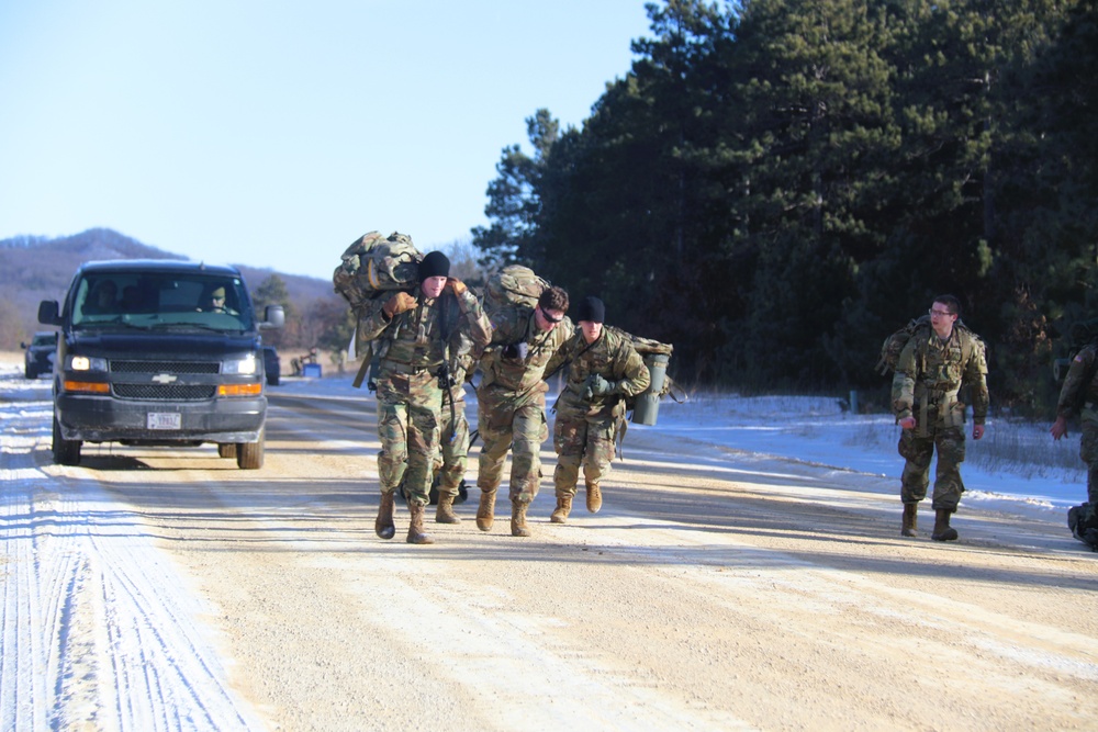 2025 ROTC Northern Warfare Challenge at Fort McCoy