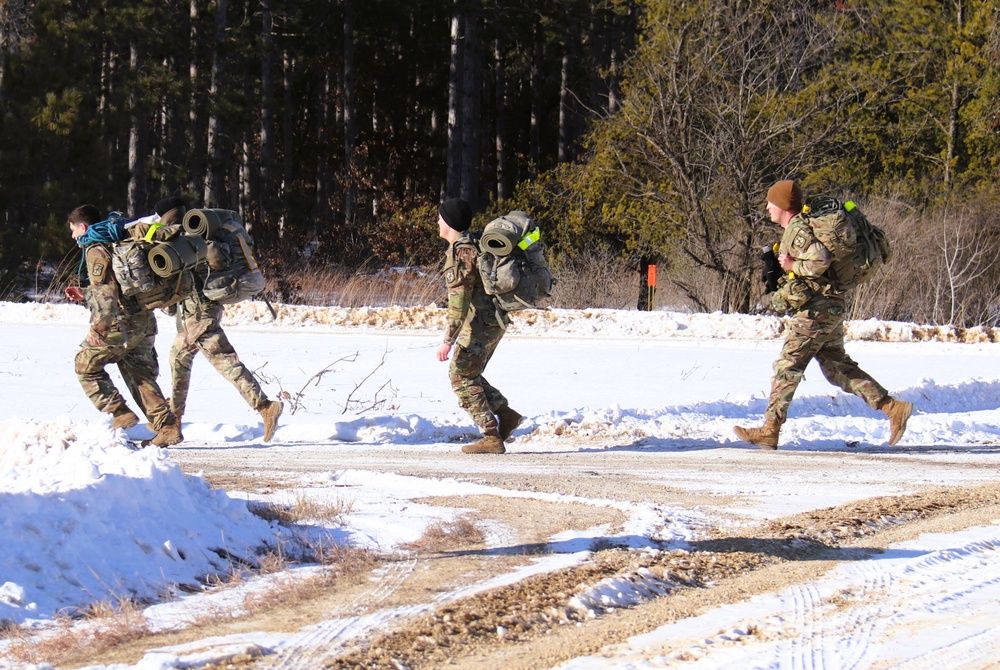 2025 ROTC Northern Warfare Challenge at Fort McCoy