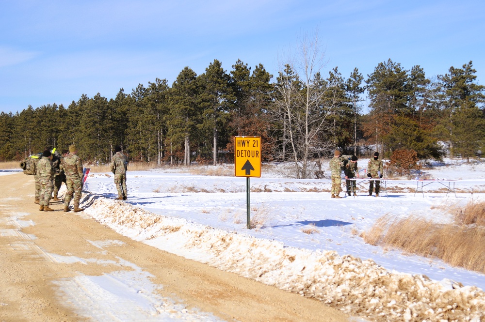 2025 ROTC Northern Warfare Challenge at Fort McCoy