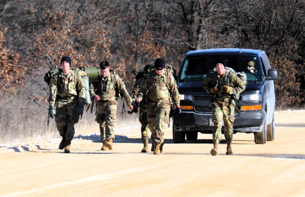 2025 ROTC Northern Warfare Challenge at Fort McCoy