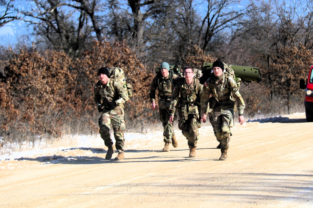 2025 ROTC Northern Warfare Challenge at Fort McCoy