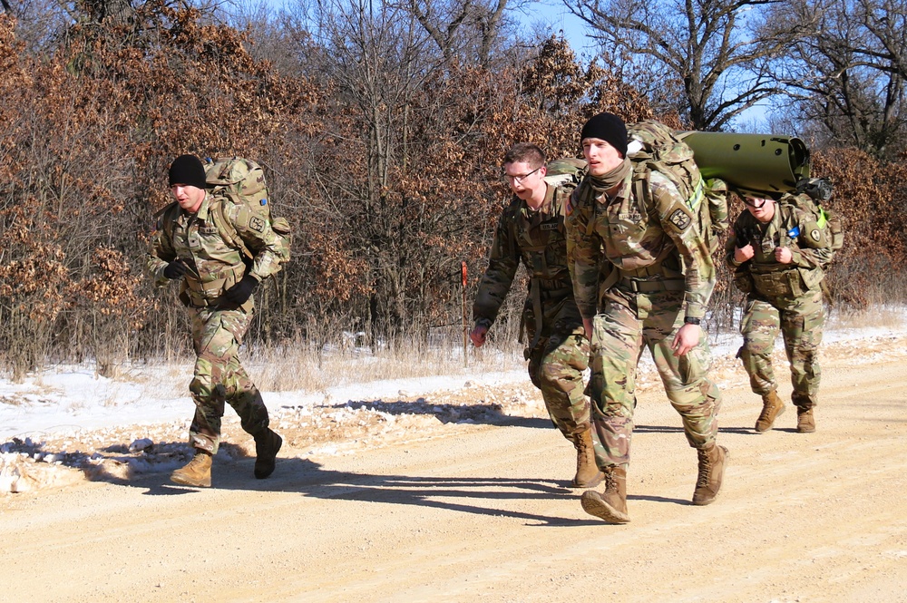 2025 ROTC Northern Warfare Challenge at Fort McCoy