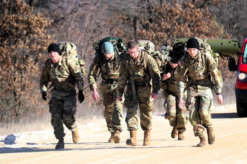 2025 ROTC Northern Warfare Challenge at Fort McCoy