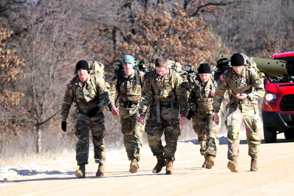 2025 ROTC Northern Warfare Challenge at Fort McCoy