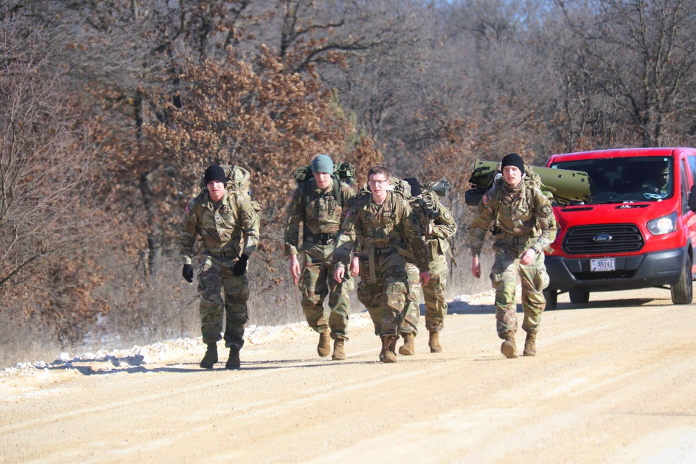 2025 ROTC Northern Warfare Challenge at Fort McCoy