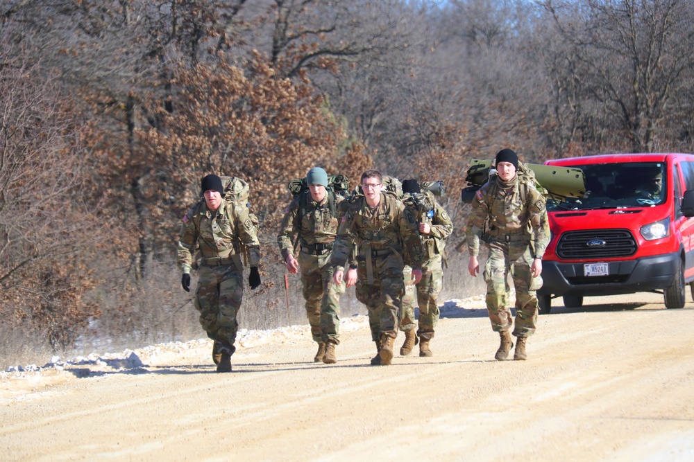 2025 ROTC Northern Warfare Challenge at Fort McCoy