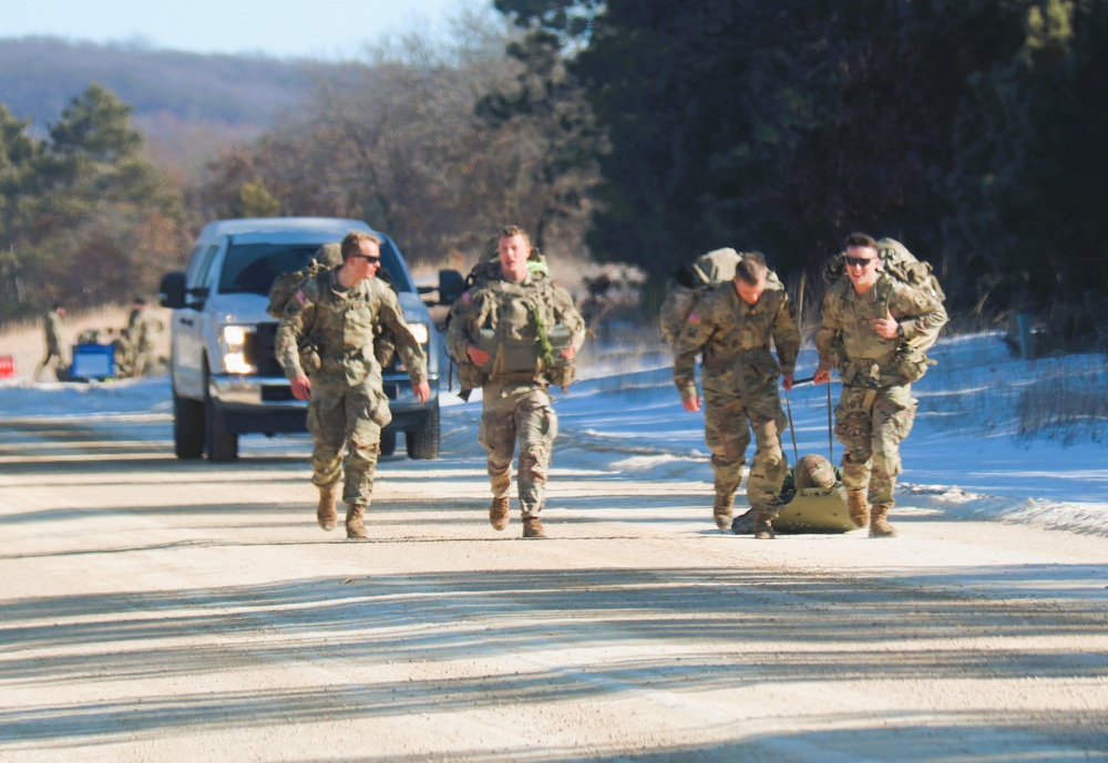 2025 ROTC Northern Warfare Challenge at Fort McCoy