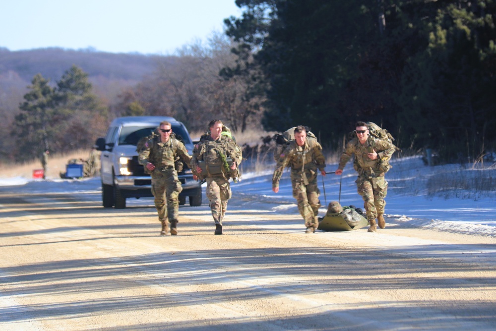 2025 ROTC Northern Warfare Challenge at Fort McCoy