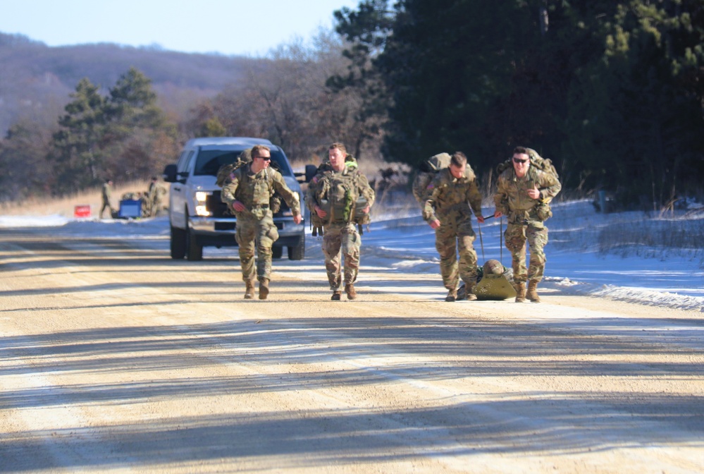 2025 ROTC Northern Warfare Challenge at Fort McCoy