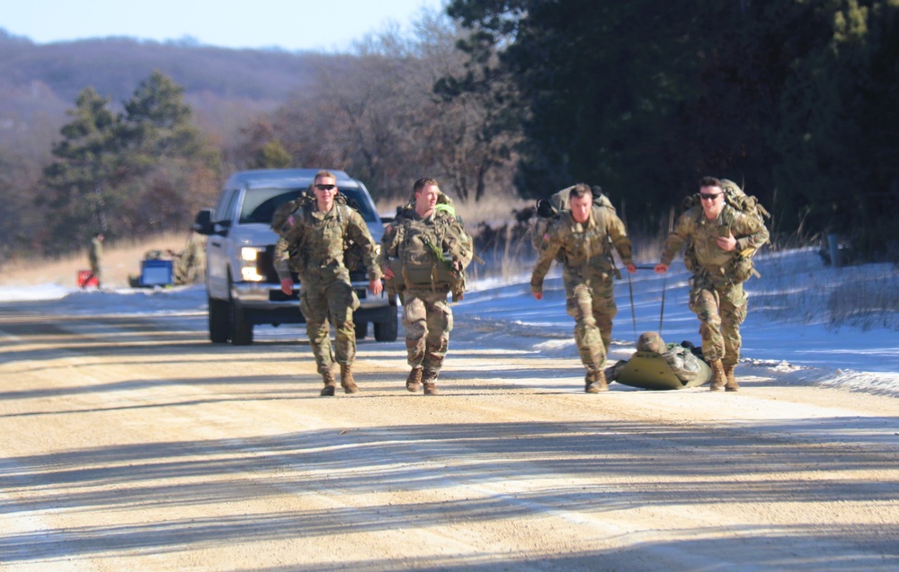 2025 ROTC Northern Warfare Challenge at Fort McCoy