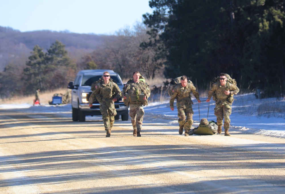 2025 ROTC Northern Warfare Challenge at Fort McCoy