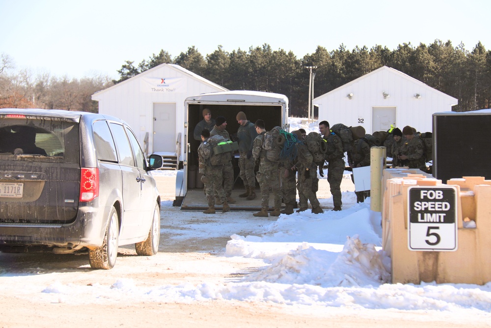 2025 ROTC Northern Warfare Challenge at Fort McCoy