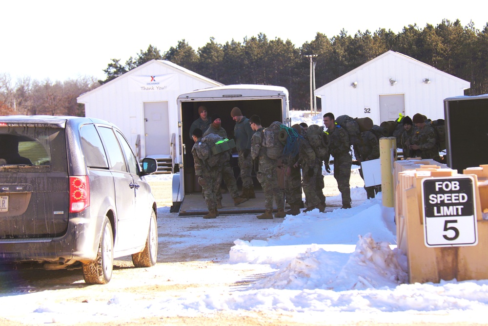 2025 ROTC Northern Warfare Challenge at Fort McCoy