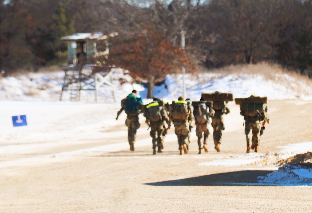 2025 ROTC Northern Warfare Challenge at Fort McCoy