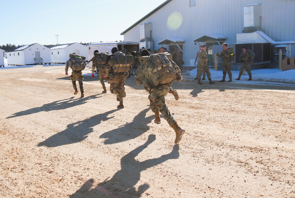 2025 ROTC Northern Warfare Challenge at Fort McCoy