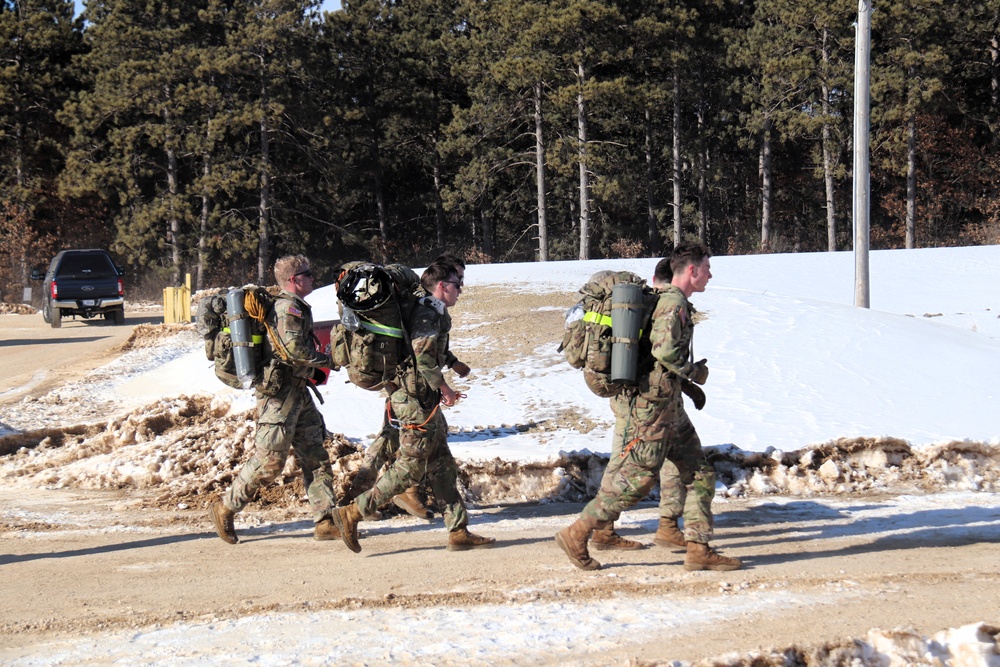 2025 ROTC Northern Warfare Challenge at Fort McCoy