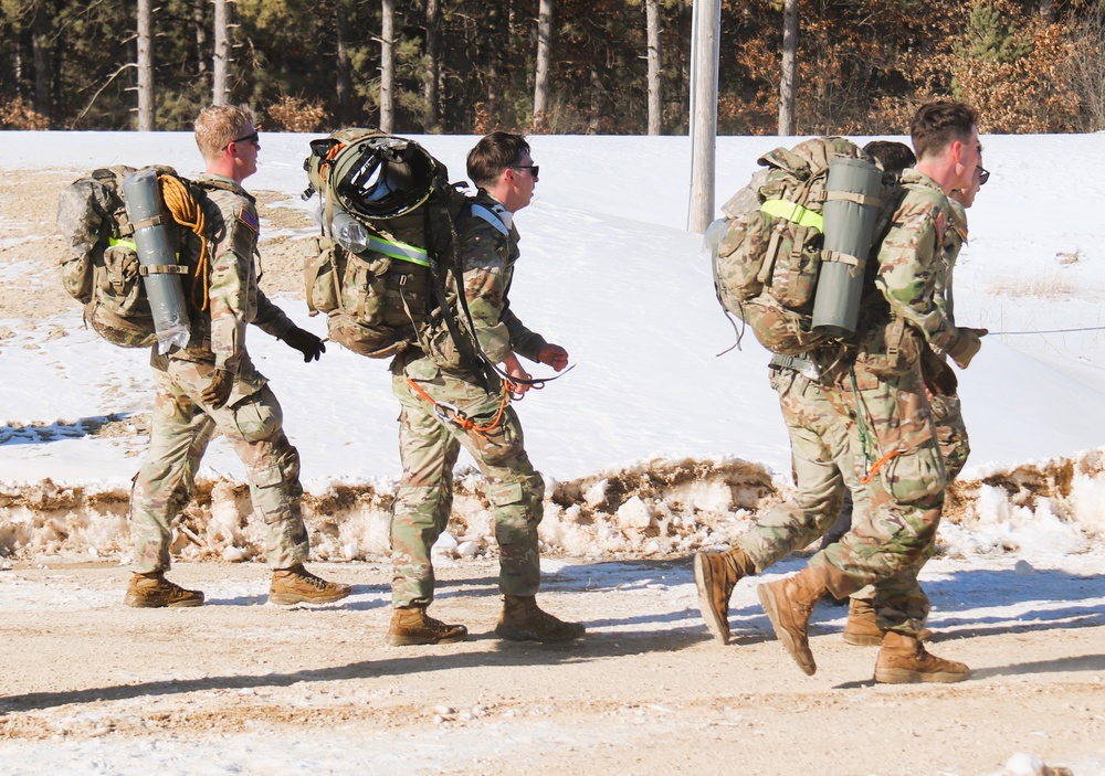 2025 ROTC Northern Warfare Challenge at Fort McCoy