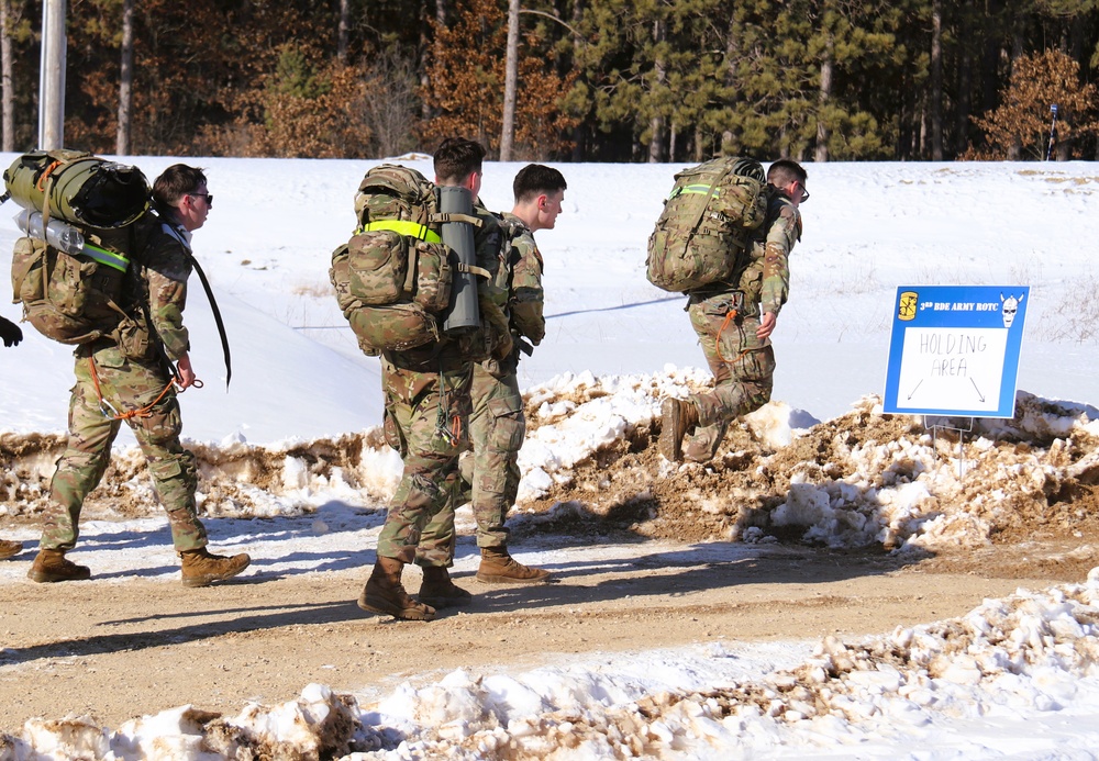 2025 ROTC Northern Warfare Challenge at Fort McCoy