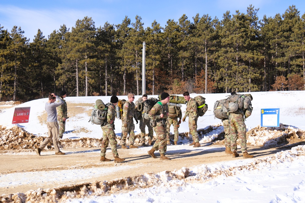 2025 ROTC Northern Warfare Challenge at Fort McCoy