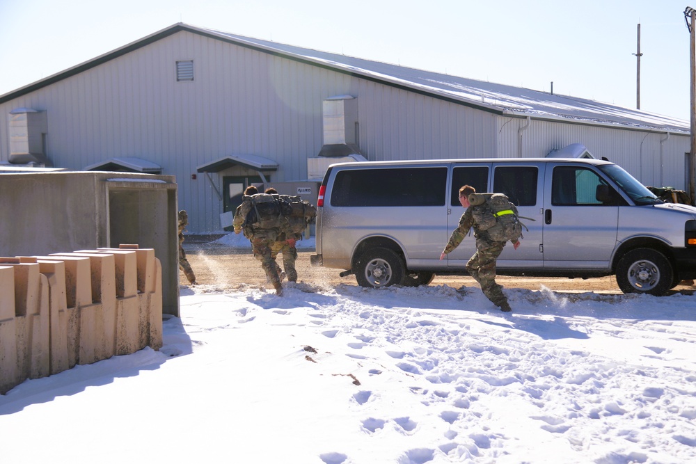 2025 ROTC Northern Warfare Challenge at Fort McCoy