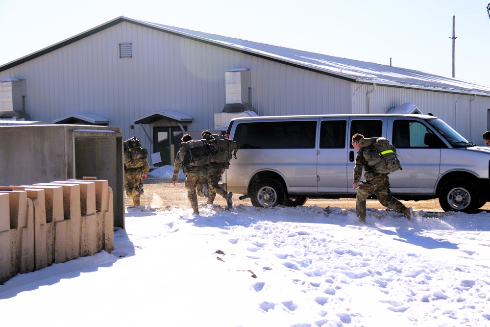 2025 ROTC Northern Warfare Challenge at Fort McCoy