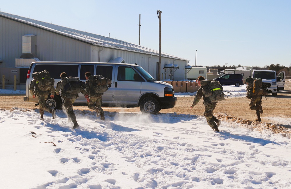 2025 ROTC Northern Warfare Challenge at Fort McCoy