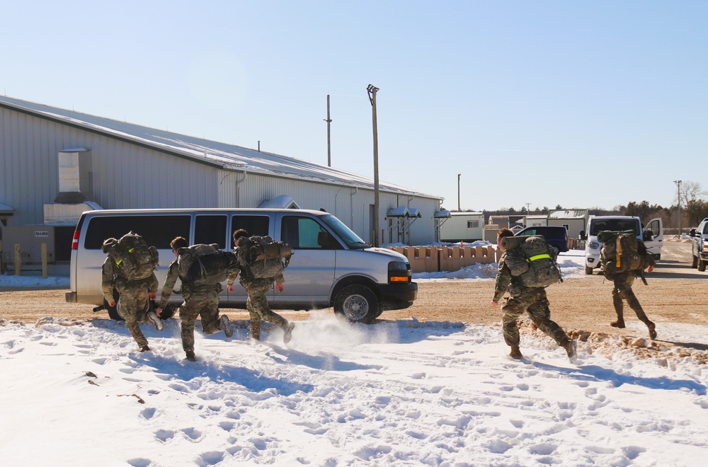 2025 ROTC Northern Warfare Challenge at Fort McCoy