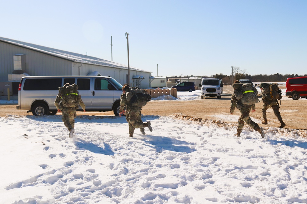 2025 ROTC Northern Warfare Challenge at Fort McCoy