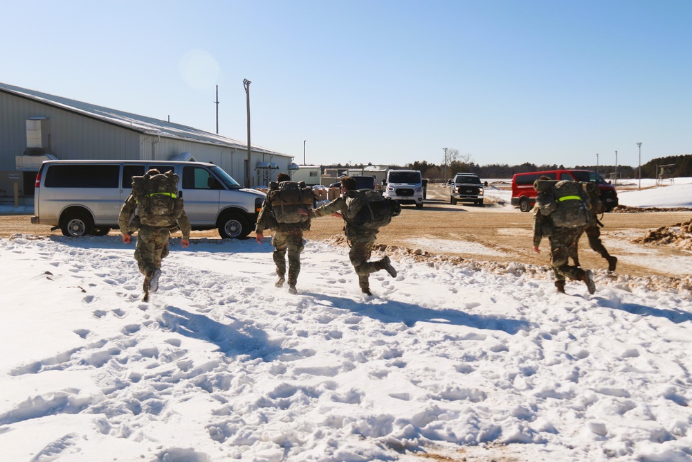 2025 ROTC Northern Warfare Challenge at Fort McCoy