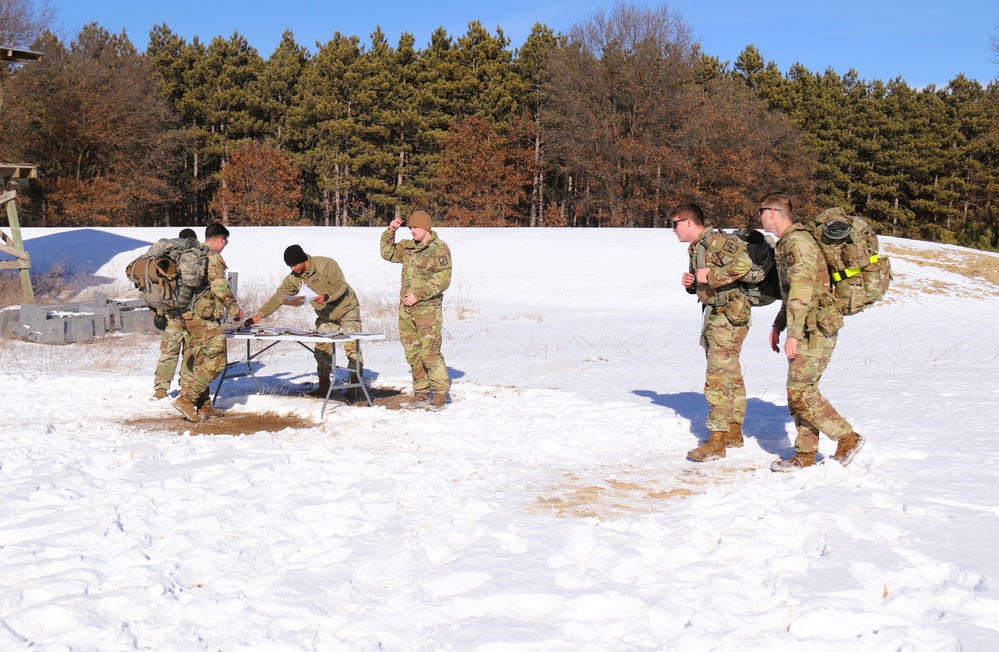 2025 ROTC Northern Warfare Challenge at Fort McCoy