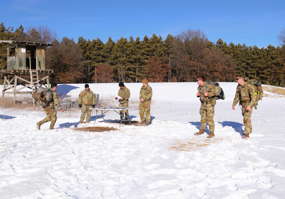 2025 ROTC Northern Warfare Challenge at Fort McCoy