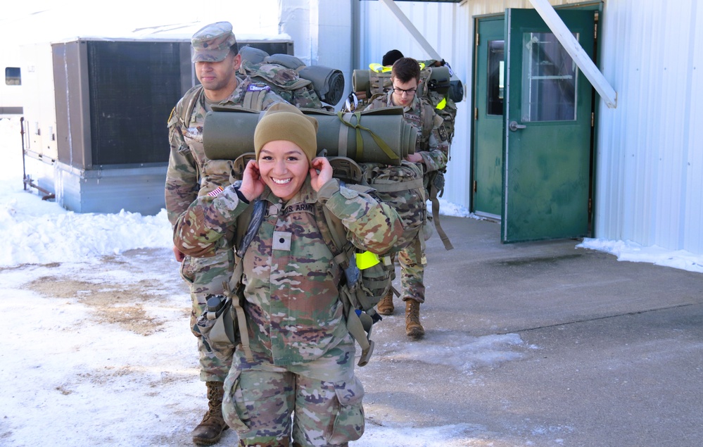 50-plus teams compete in ROTC’s Northern Warfare Challenge at Fort McCoy, La Crosse