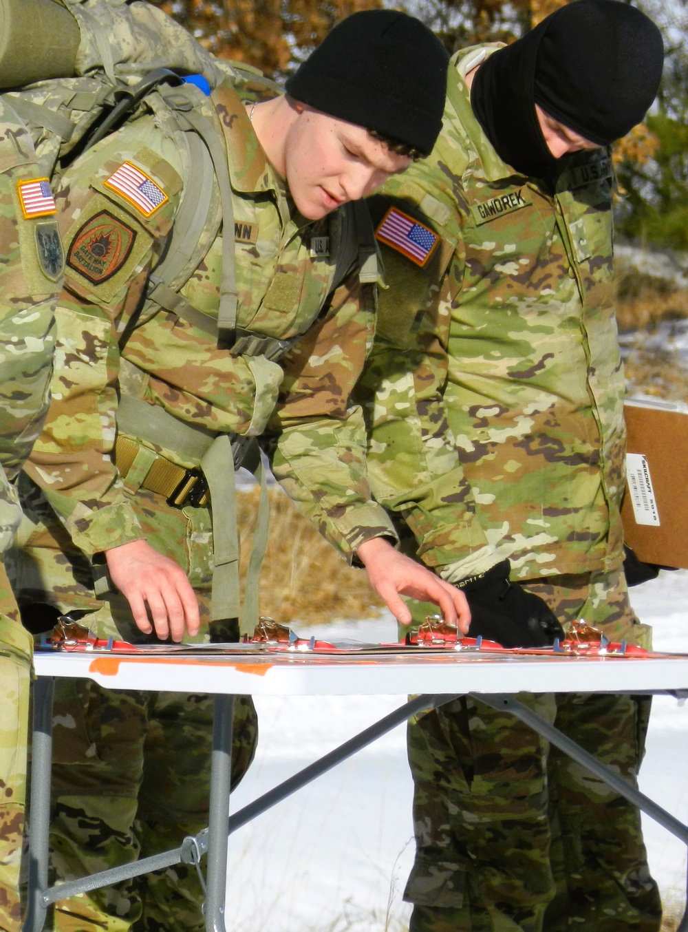 50-plus teams compete in ROTC’s Northern Warfare Challenge at Fort McCoy, La Crosse