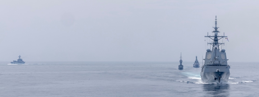DDG 105 Participates in Multinational Exercise Komodo (MNEK) 2025