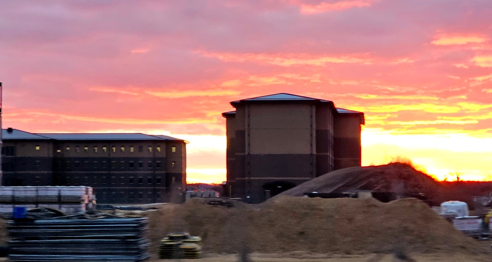 Fort McCoy’s East Barracks Project more than 25 percent complete; framing, sheeting continues as March 2025 begins