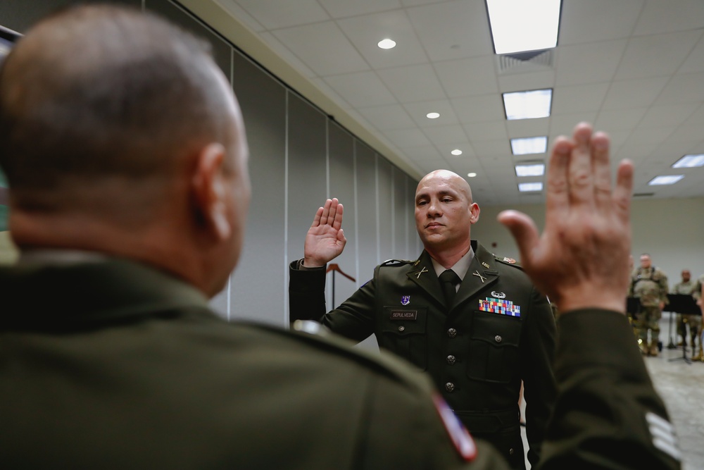 Lt. Col. Sepulveda Promotion Ceremony