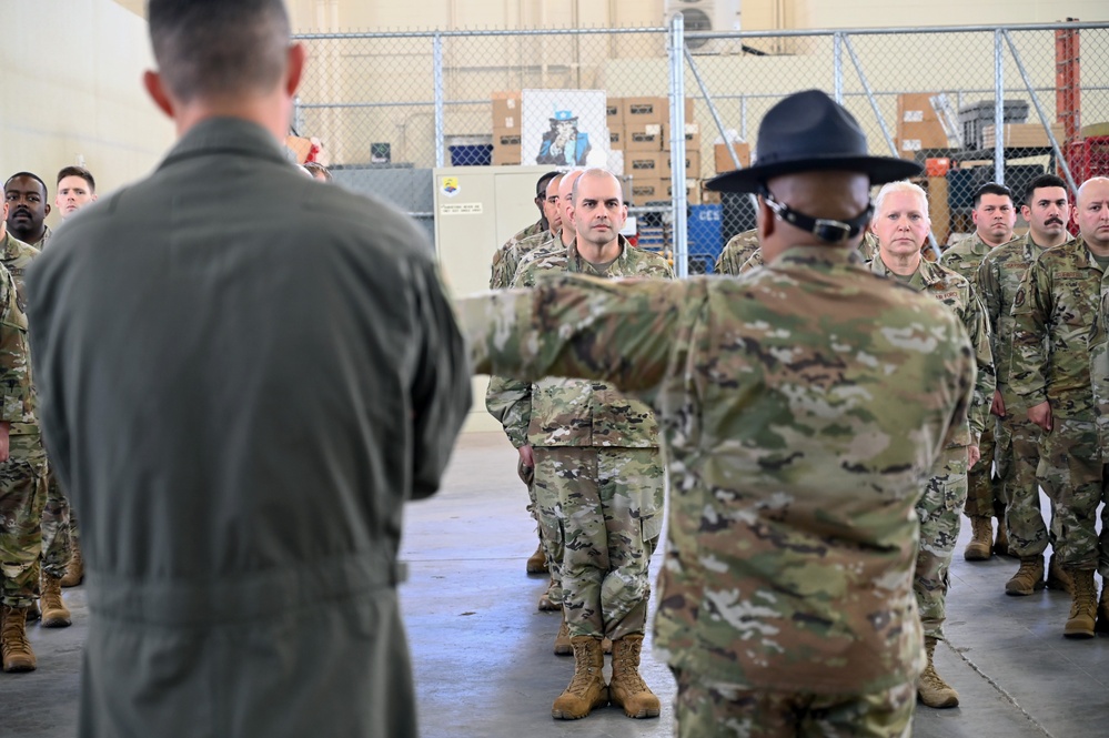 433rd Airmen Prepare for Open Ranks Inspections