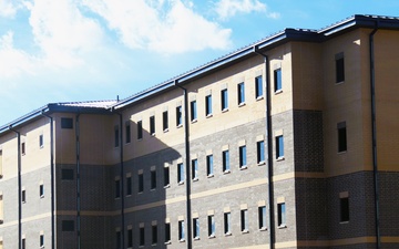 February 2025 barracks construction operations for South Barracks Project at Fort McCoy