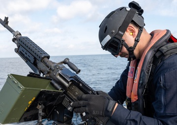 U.S. Coast Guard Station Los Angeles-Long Beach takes the range to the water