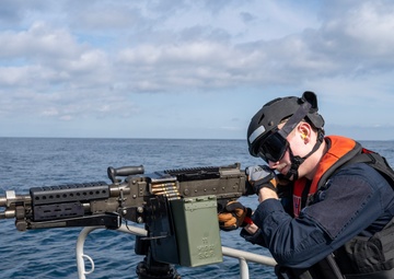 U.S. Coast Guard Station Los Angeles-Long Beach takes the range to the water
