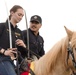 Marine units visit Alief Taylor High School