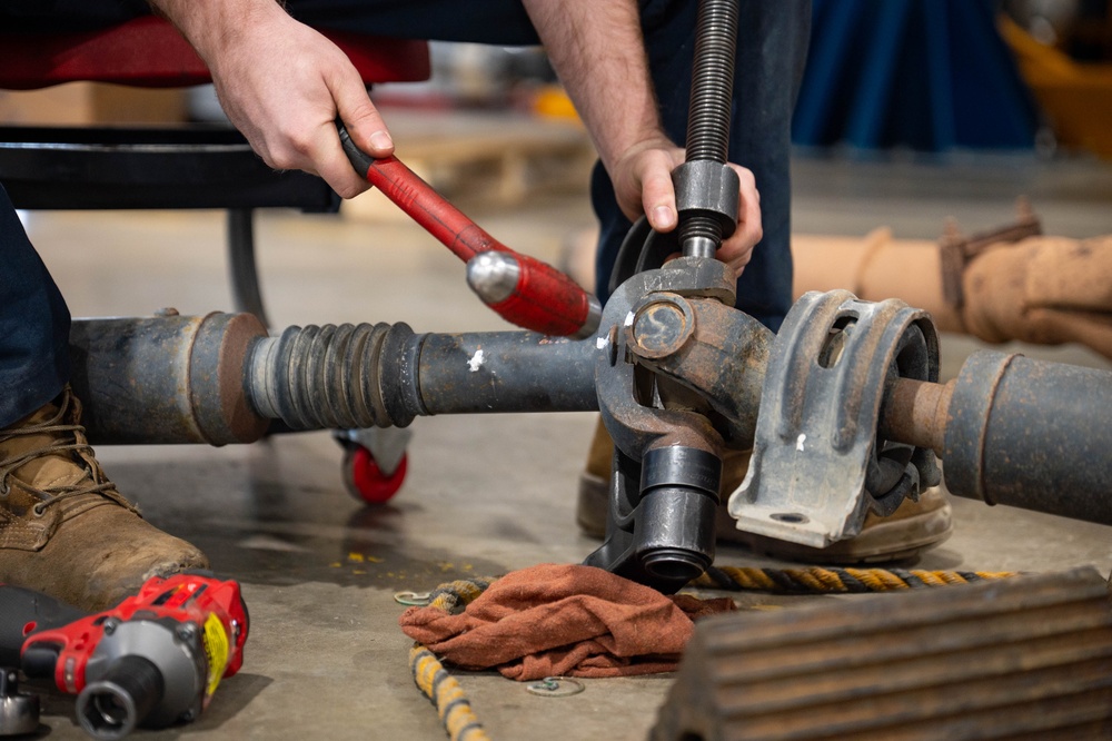 Vehicle maintenance shop keeps Malmstrom AFB’s ground fleet on the road