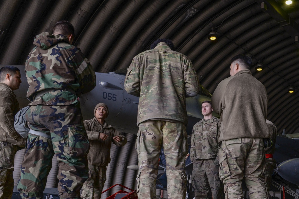 51st MXG practices rapid aircraft and personnel decontamination