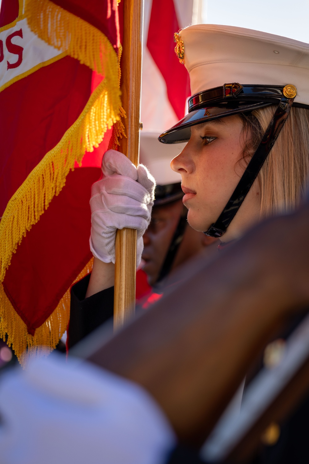 Marines participate in Krewe of Endymion parade