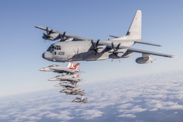 Project Legacy: Marine Aircraft Group 11 formation flight